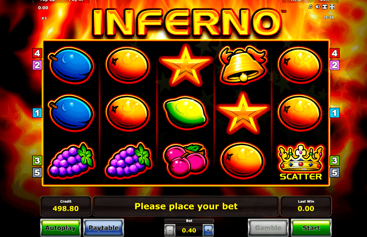 Inferno Casino slots